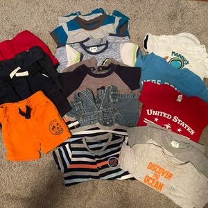 12 Month Summer Boy Clothes